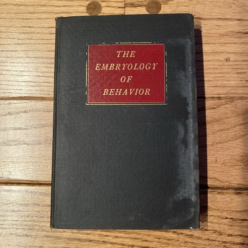 The embryology behavior - the, of