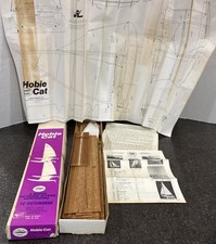 Dumas Boat 14" Hobie Cat Catamarano Modellino Barca Kit #1101 1/10 Vintage NOS🔥
