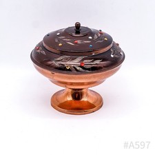 Zuccheriera vintage in rame