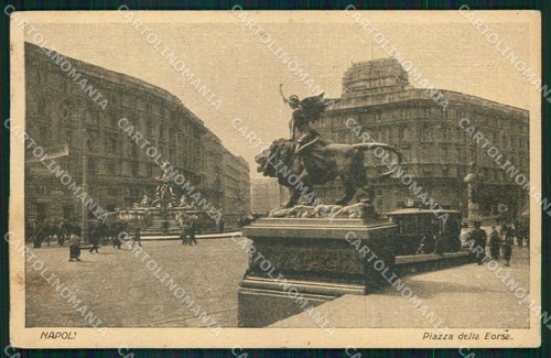 Napoli città piazza - città, borsa