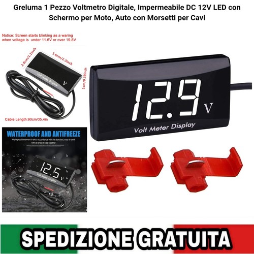 Voltmetro digitale led - digitale,