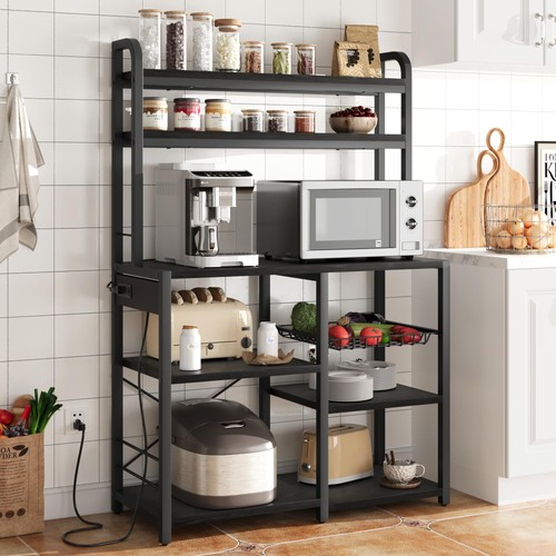 Scaffale cucina con prese - scaffale, da