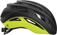 Casco bici sferico Giro Helios taglia S - nero opaco/giallo - 7129143