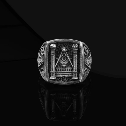 Anello uomo massonico