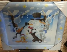Quadro natale Looney Tunes