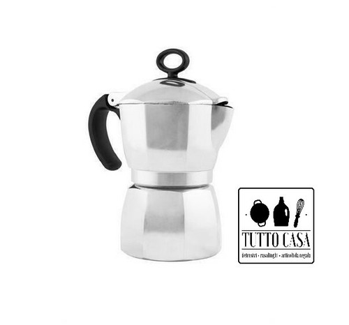 Caffettiera alluminio moka - caffettiera, in
