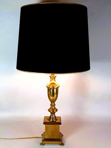 Lampe bronze doré - , 70s
