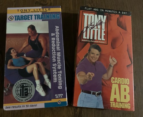 Tony little workout vhs set - little,