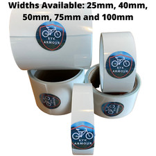 Nastro di protezione telaio bicicletta elicottero premium super chiaro lucido