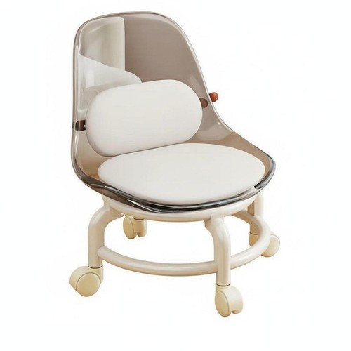 Sgabello trasparente con