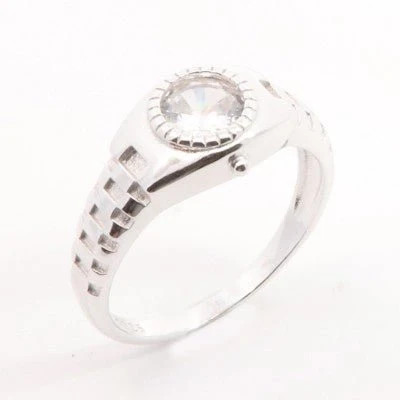 Anello solitario unisex - solitario,