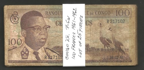 Congo dem rep 100 franchi - congo,
