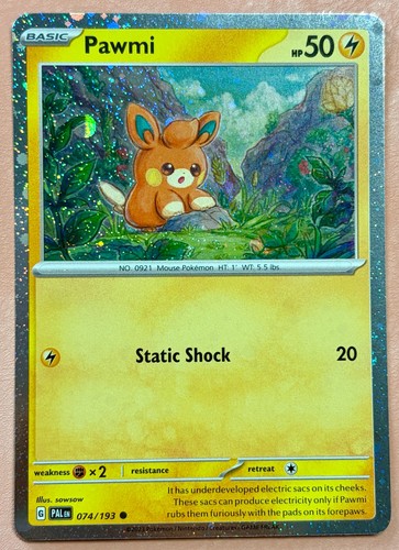 Pawmi carte pokemon carine - pawmi~carte, carine~