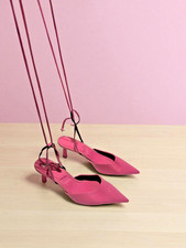 Sandali con tacco sexy rosa