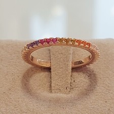 Anello argento 925 rosa donna