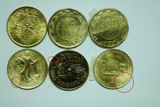 Lotto di 6 monete miste  da