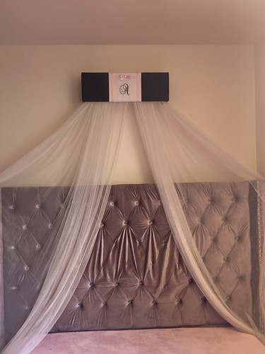 Letto baldacchino tulle - in,