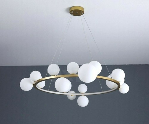 Lampadario sfera vetro - lampadario, a