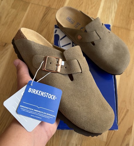 Birkenstock boston taupe - birkenstock,