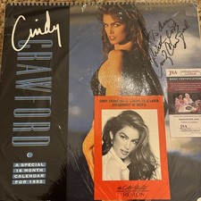 Calendario 1992 firmato cindy - firmato,