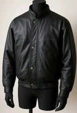 Giubbotto bomber pelle
