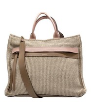 Borsa LORISTELLA quadrata avorio x rosa LO12-110-2520