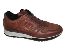 Hogan stripe leather sneaker - hogan,