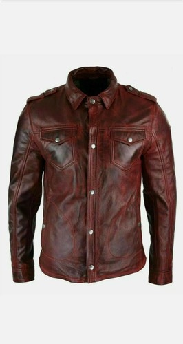 Camicia uomo vera - da, pelle