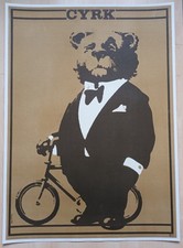 1974 CYRK ORIGINALE Poster