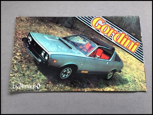 1977 renault gordini - renault, 17