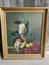 Dipinto olio francese - , natura