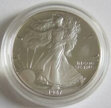USA 1 dollaro 1987 American Silver Eagle 1 oz argento proof