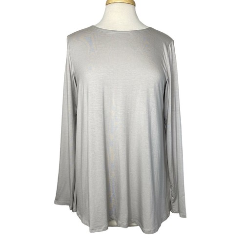Top eileen fisher nuovo grigio - eileen,