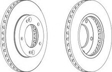 DISCO FRENO ANTERIORE KIA