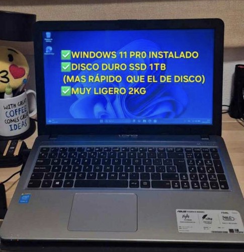 Portatil asus f540l con - f540l, i3