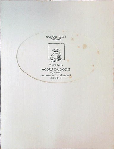 Acqua occhi scialoja - , toti