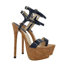 Sexy MULE cubista tacco a