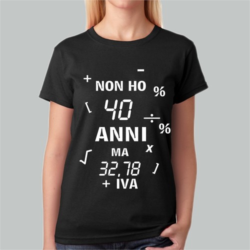 Shirt donna anni festa di - donna,