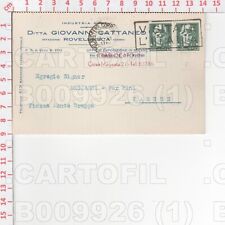 B9926 PUBBLICITA COMO ROVELLASCA GIOVANNI CATTANEO MOBILI 1937 VISITATE L'ITALIA