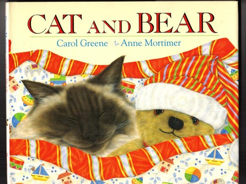 Cat and bear - cat, carol