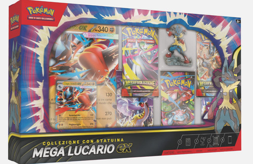 Carte pokémon mega lucario - pokémon, lucario-ex