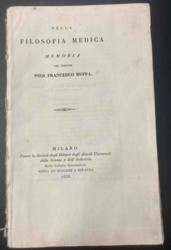 Buffa della filosofia - buffa, f.