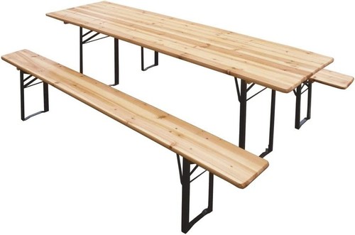 Set birreria tavolo con piedi