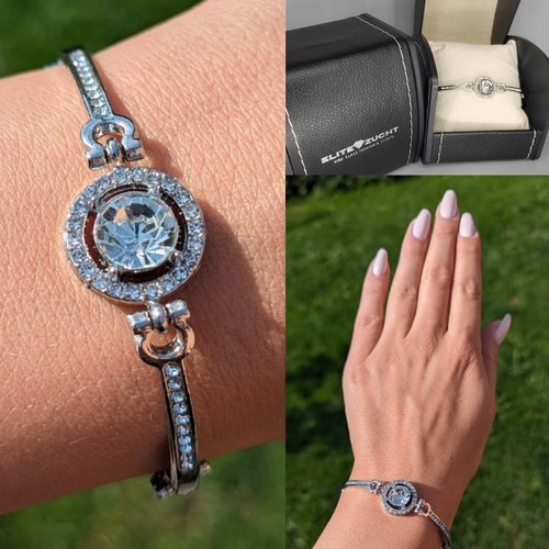 Bracciale sfaccettato vetro - sfaccettato,