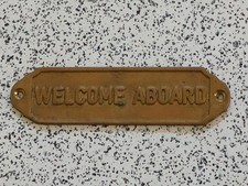 Targa Targhetta  WELCOME