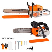 Coppia Motosega 25cc lama da