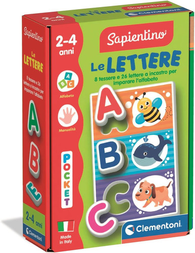 Sapientino lettere gioco - -, lettere,
