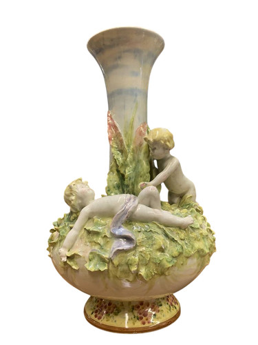 Grande vaso maiolica del