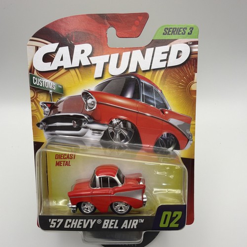 Car tuned 1957 chevy bel - tuned,