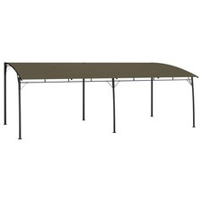 Gazebo 6x3x2,55m Taupe